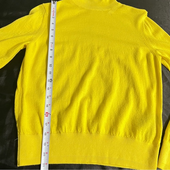 COPY - The Kooples yellow wool sweater size 3 or M pre owned:Box L04: - Picture 10 of 14